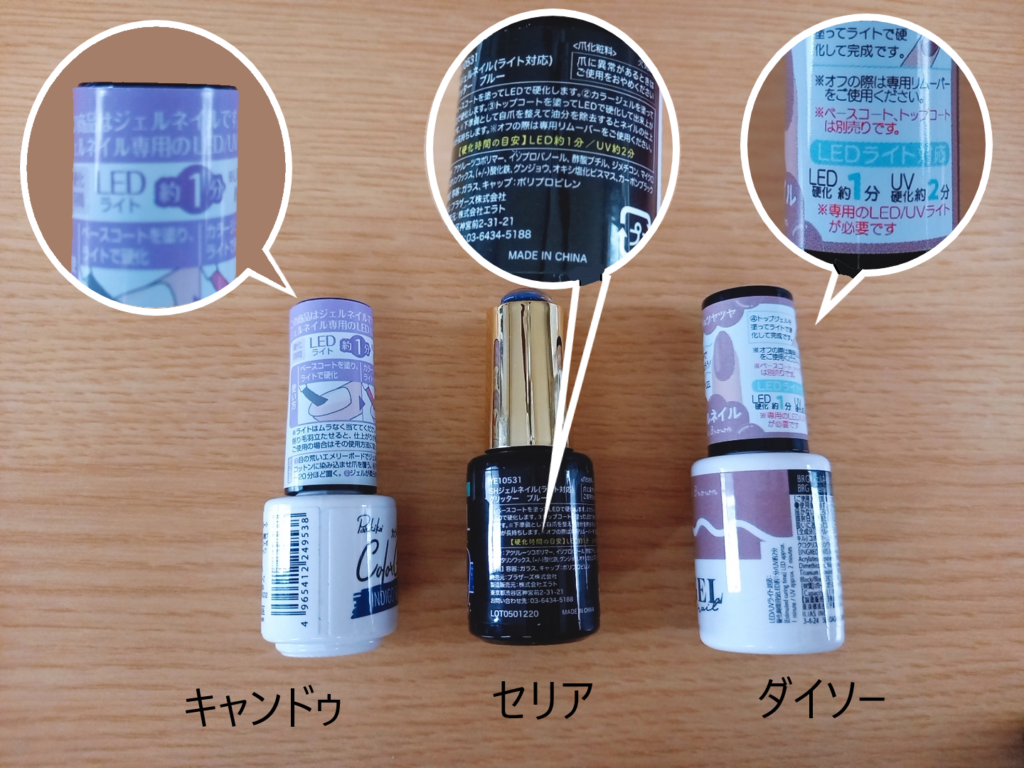 キャンドゥのジェルネイル硬化時間は？固まらない原因と照射の目安