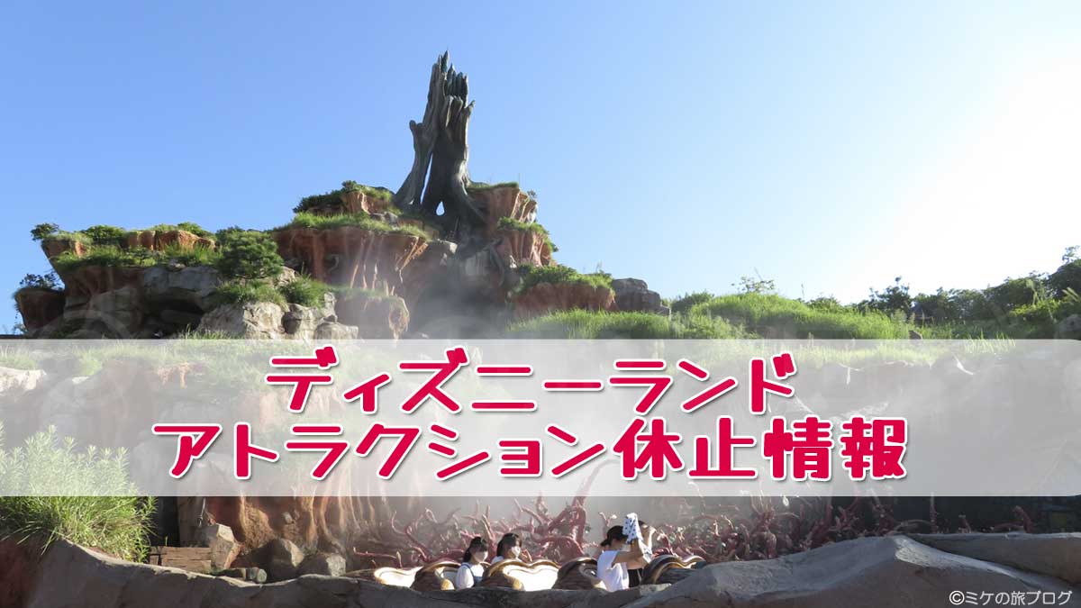 【2026年最新】「せっかく行ったのに乗れない…」東京ディズニーリゾートの休止情報を徹底解剖！ファンが実践する代替ルートと最新メンテナンス事情