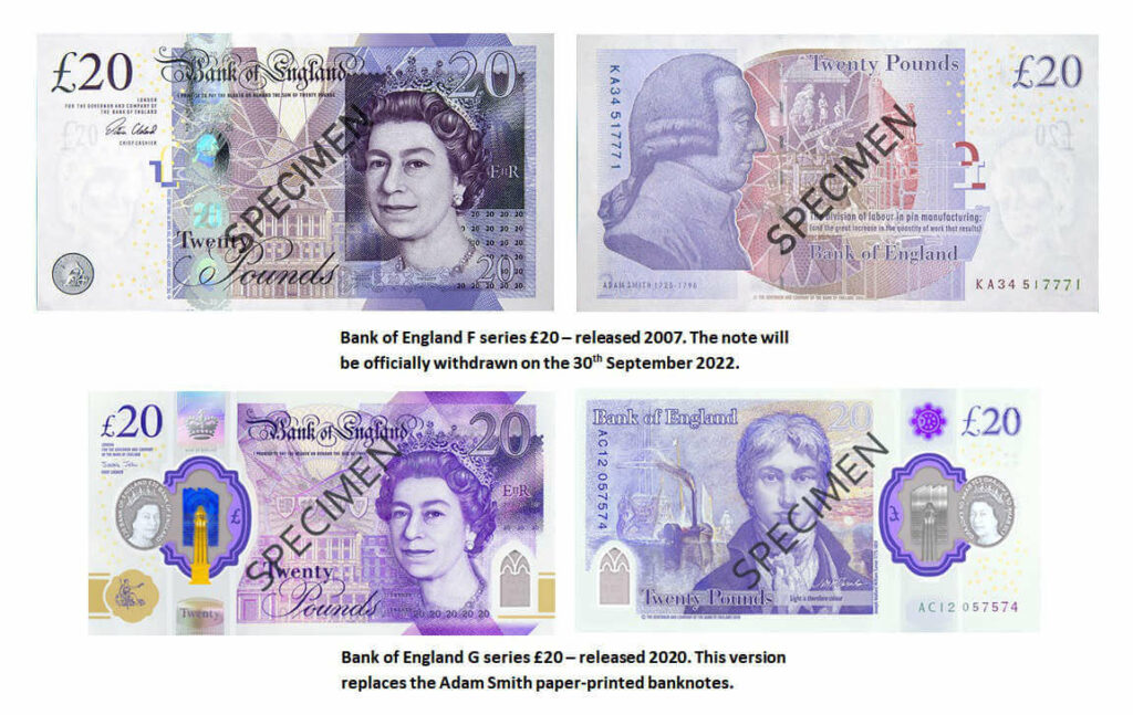 Where to Change Old 20 Notes