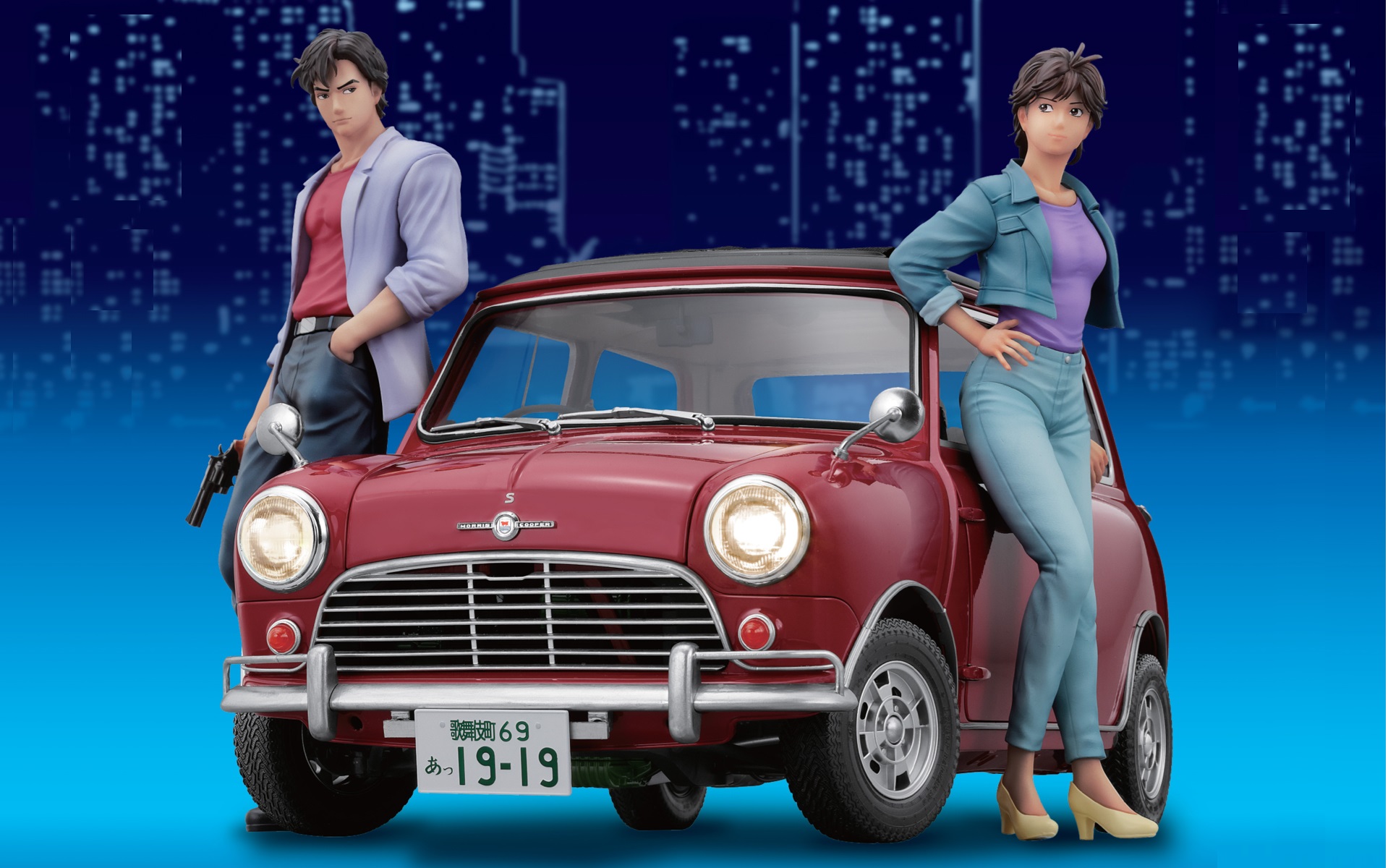 冴羽獠の愛車ミニクーパー徹底解剖！選ばれた理由と特殊改造の真相