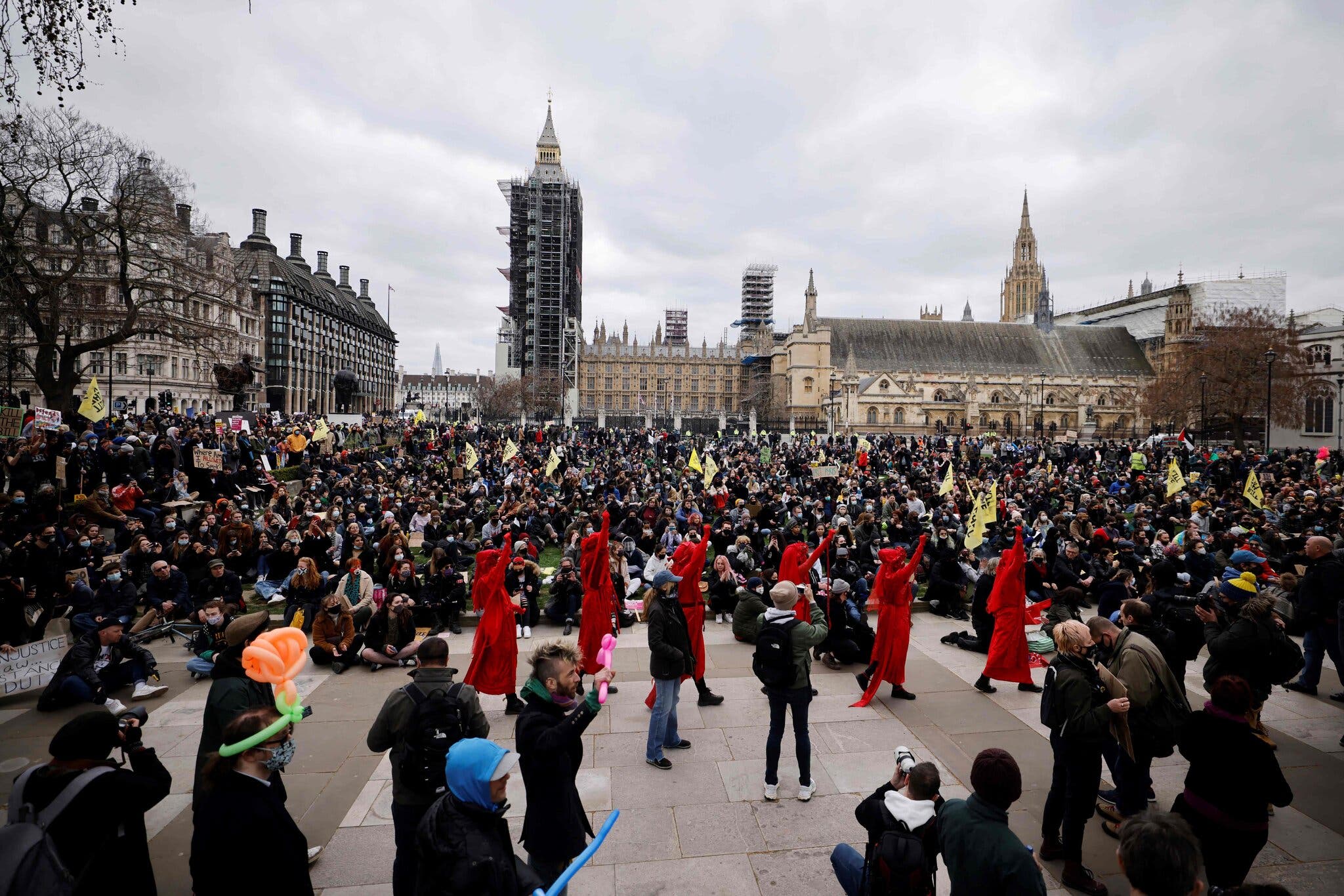 How Many Protests in London Today