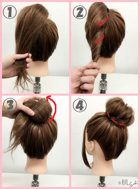 朝の3分で劇的垢抜け！ゴム1本で作る崩れないお団子ヘアの秘密