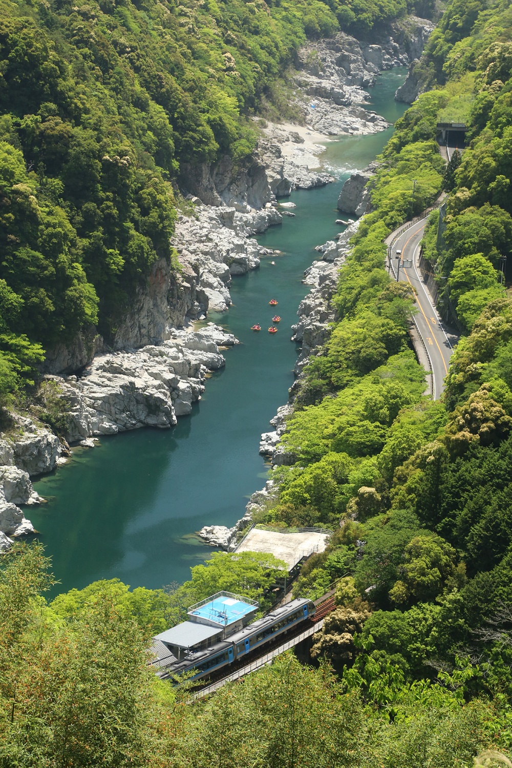 吉野川の秘境・小歩危展望台の絶景と駐車場・アクセス完全攻略
