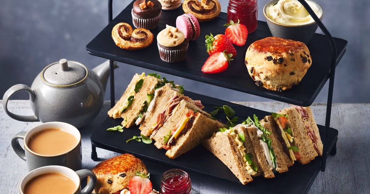 M & S Cafe Afternoon Tea