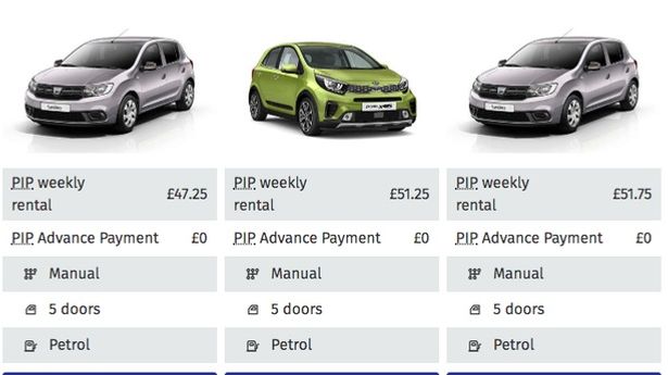 How Many Mobility Cars in Uk