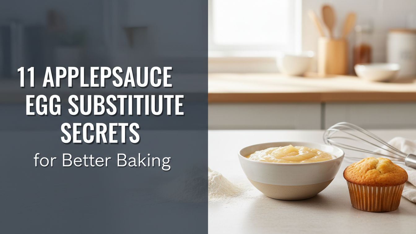 Substituting Applesauce for Eggs in Baking