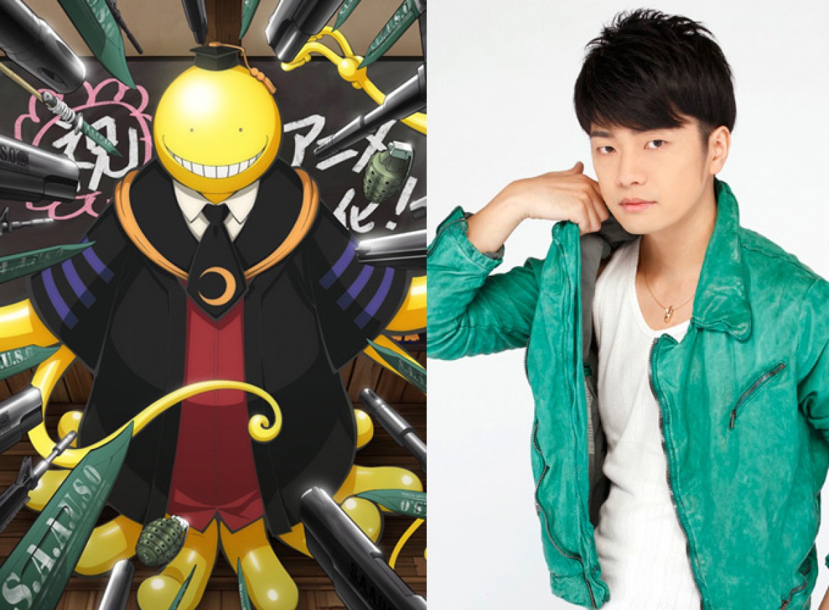 暗殺教室・殺せんせー声優の正体！福山潤と二宮和也の豪華競演