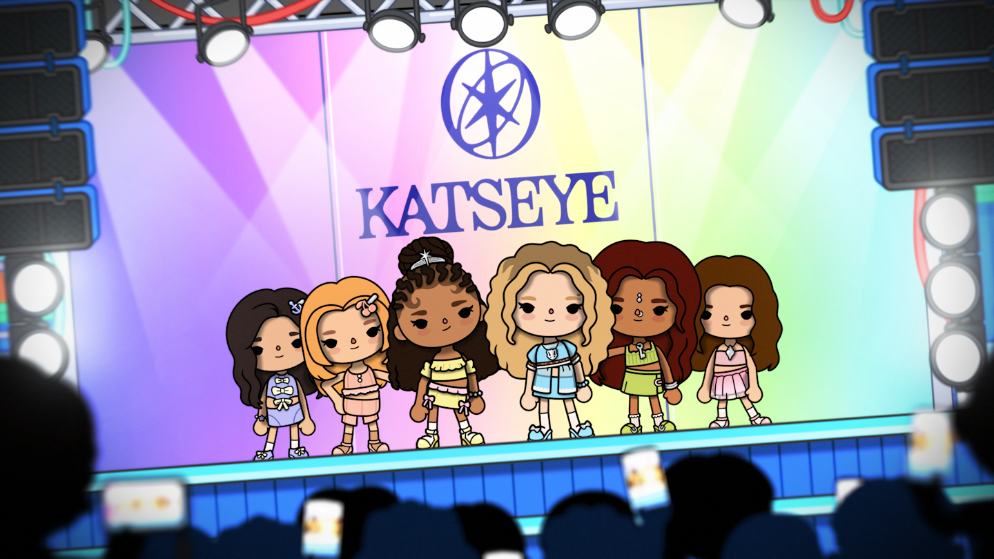 Members of Katseye Toca Boca