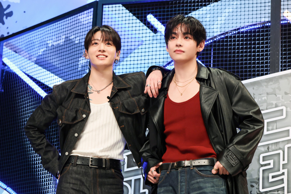 Bts Members Jungkook and V