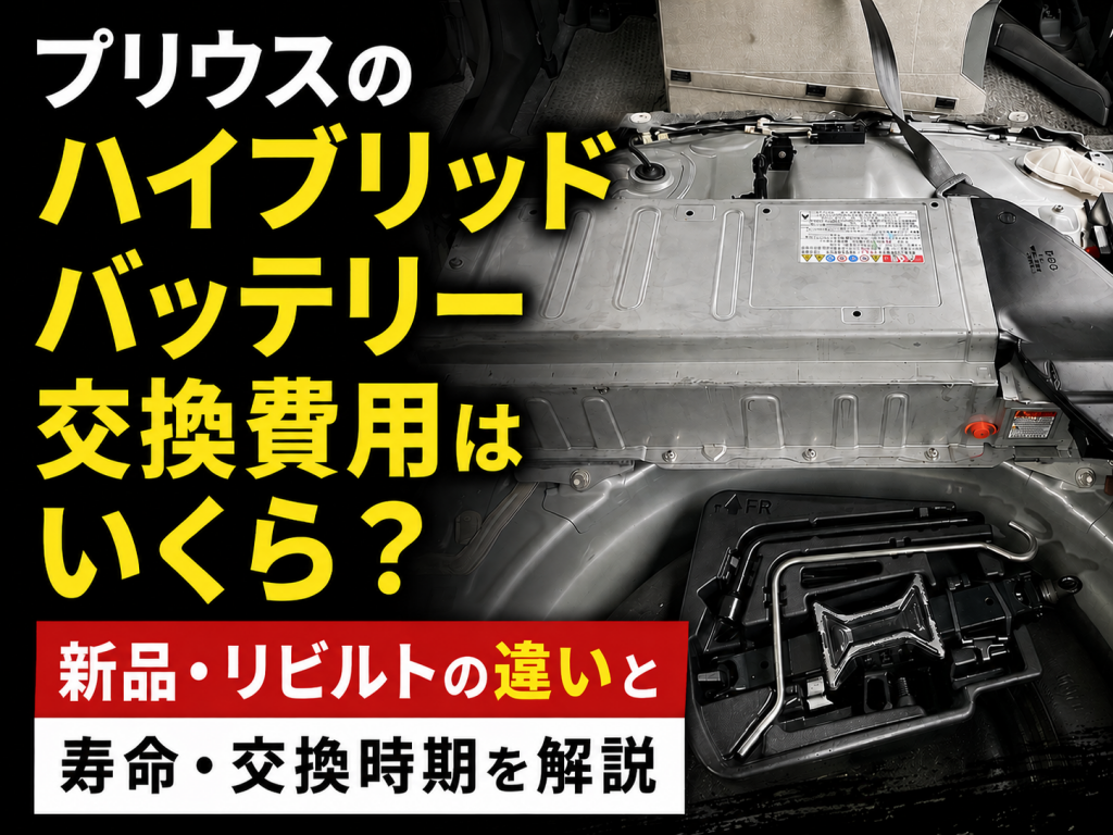 プリウスのバッテリー交換は本当に無料？無償条件と費用を抑える全手法
