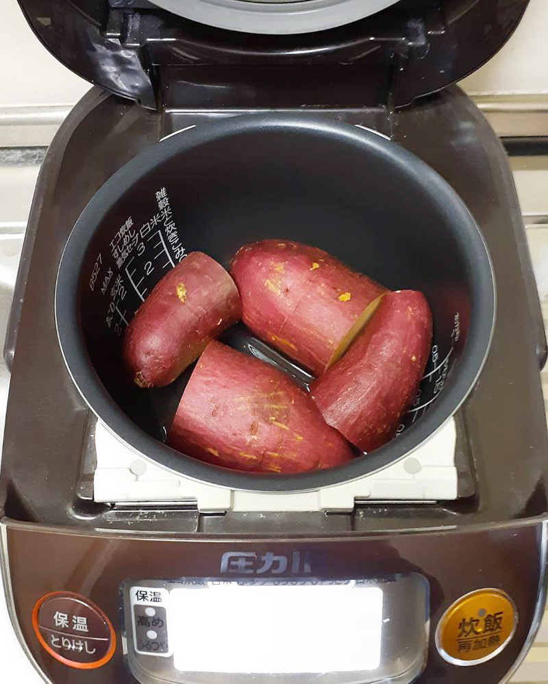 炊飯器で極上ねっとり焼き芋！蜜が出る黄金比と失敗知らずの裏技
