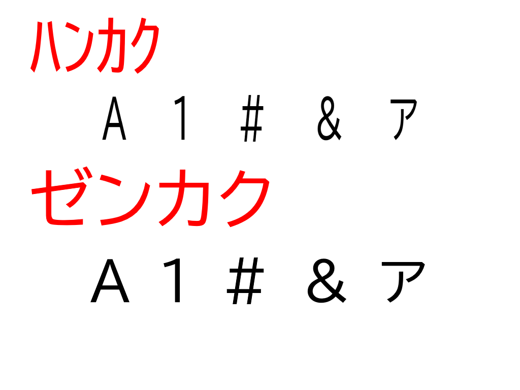 全角とは？半角との違いや入力エラーの真相・見分け方を徹底解説