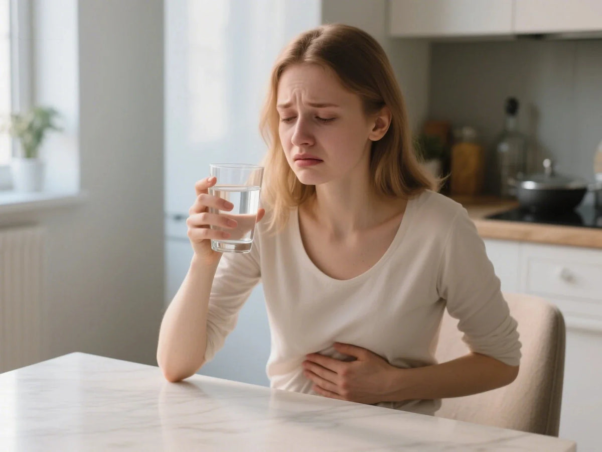 Nausea After Drinking Water in the Morning