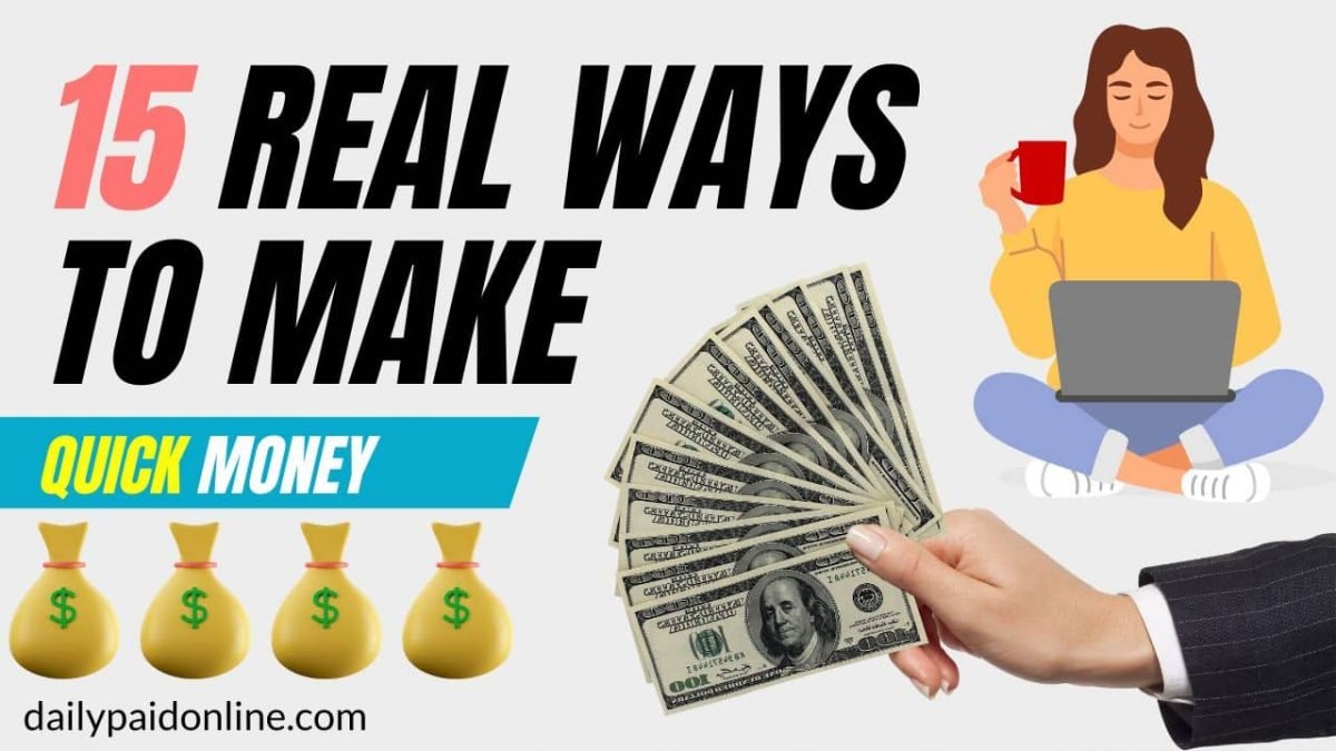 Best Way to Get Quick Money