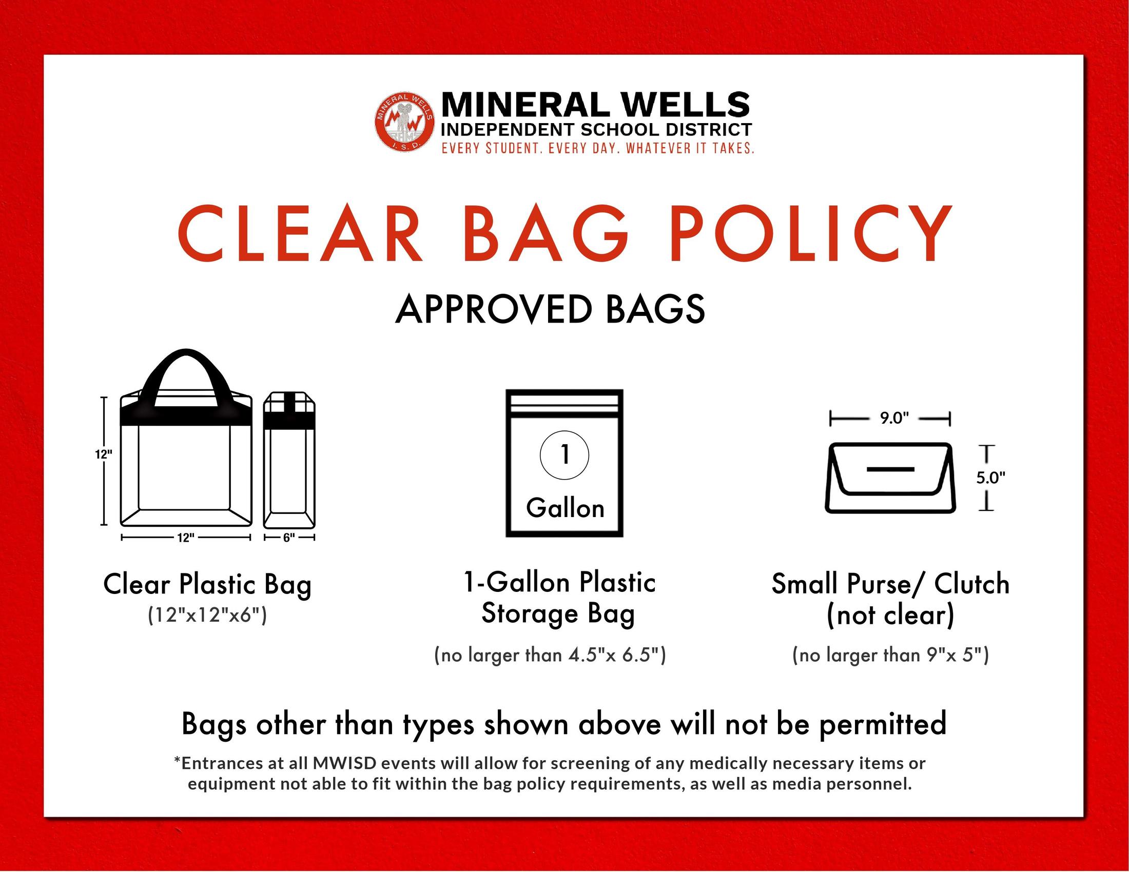 Taylor Isd Clear Bag Policy