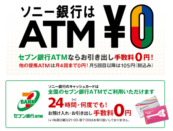 ソニー銀行のコンビニAtmは無料？手数料の落とし穴と損しない裏ワザ