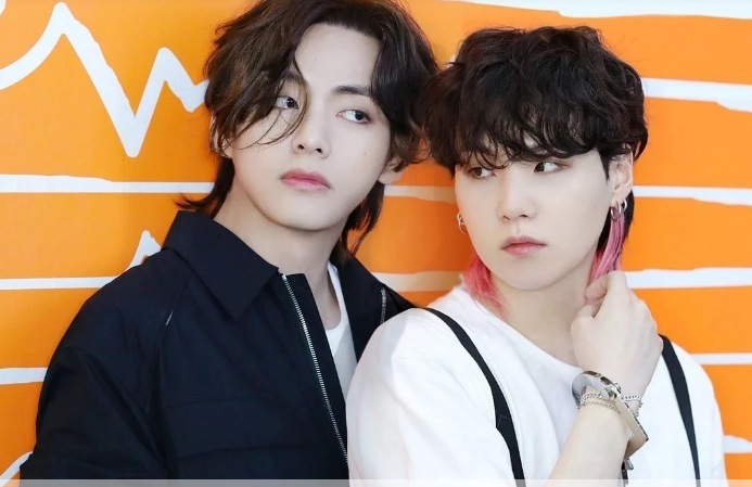 Bts v and Suga 2018