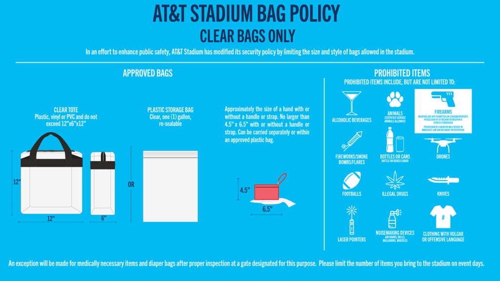 Ed Sheeran Tampa Bag Policy