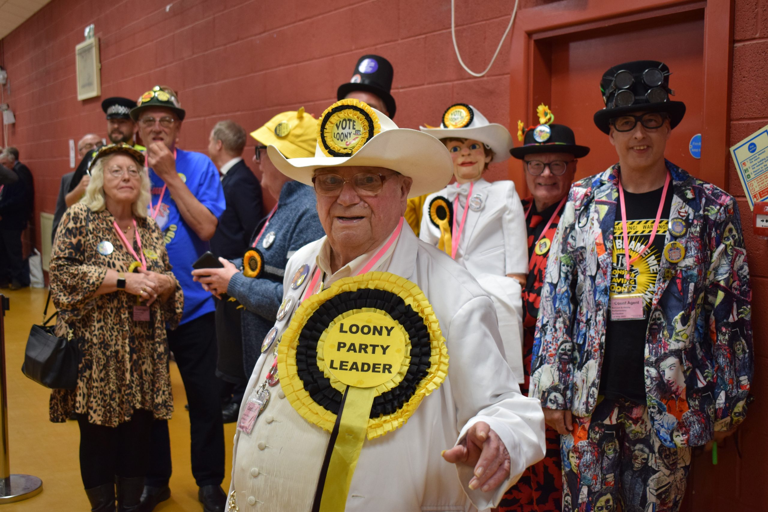 Leader of Monster Raving Loony Party