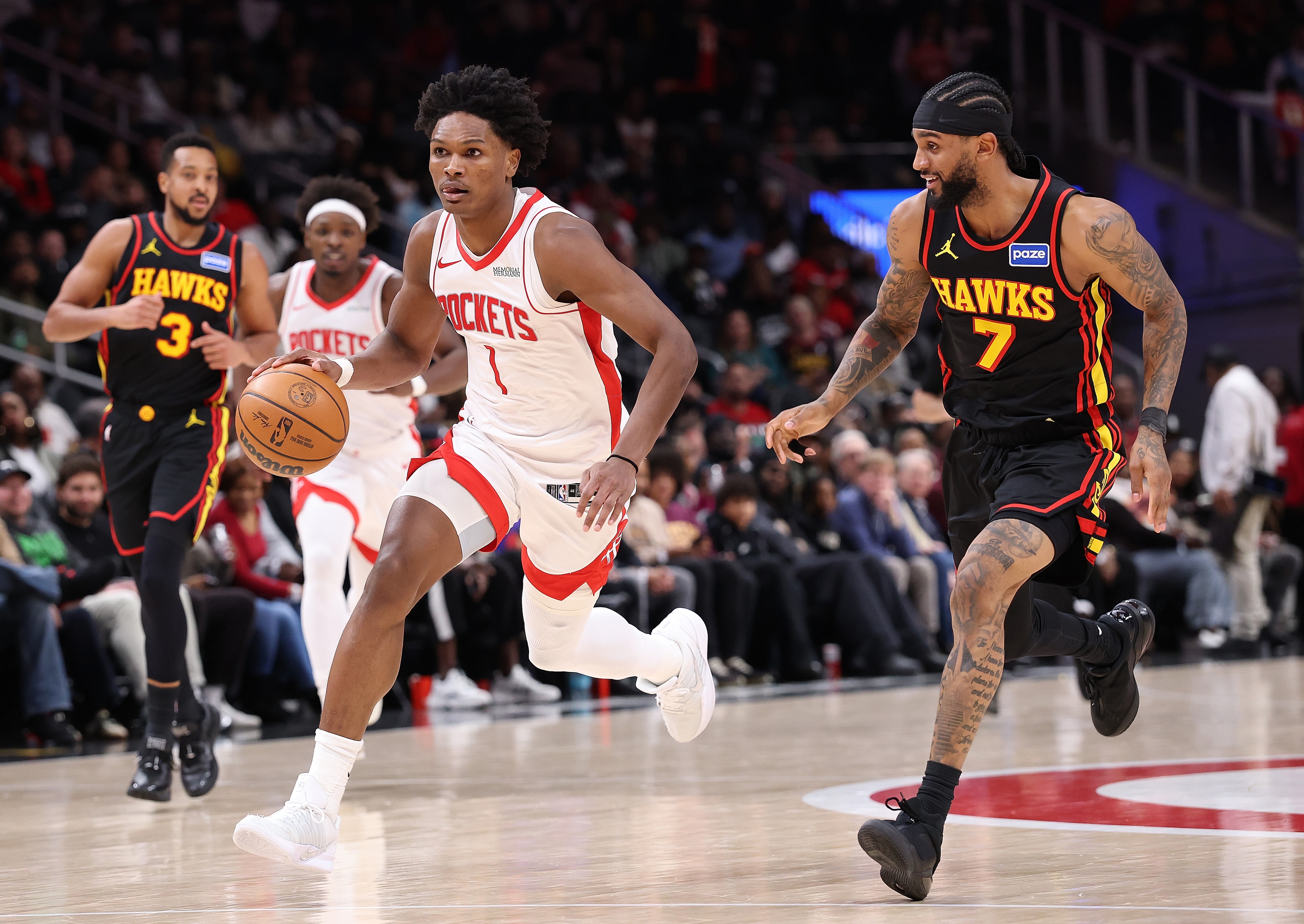 Atlanta Hawks vs Houston Rockets Match Player Stats