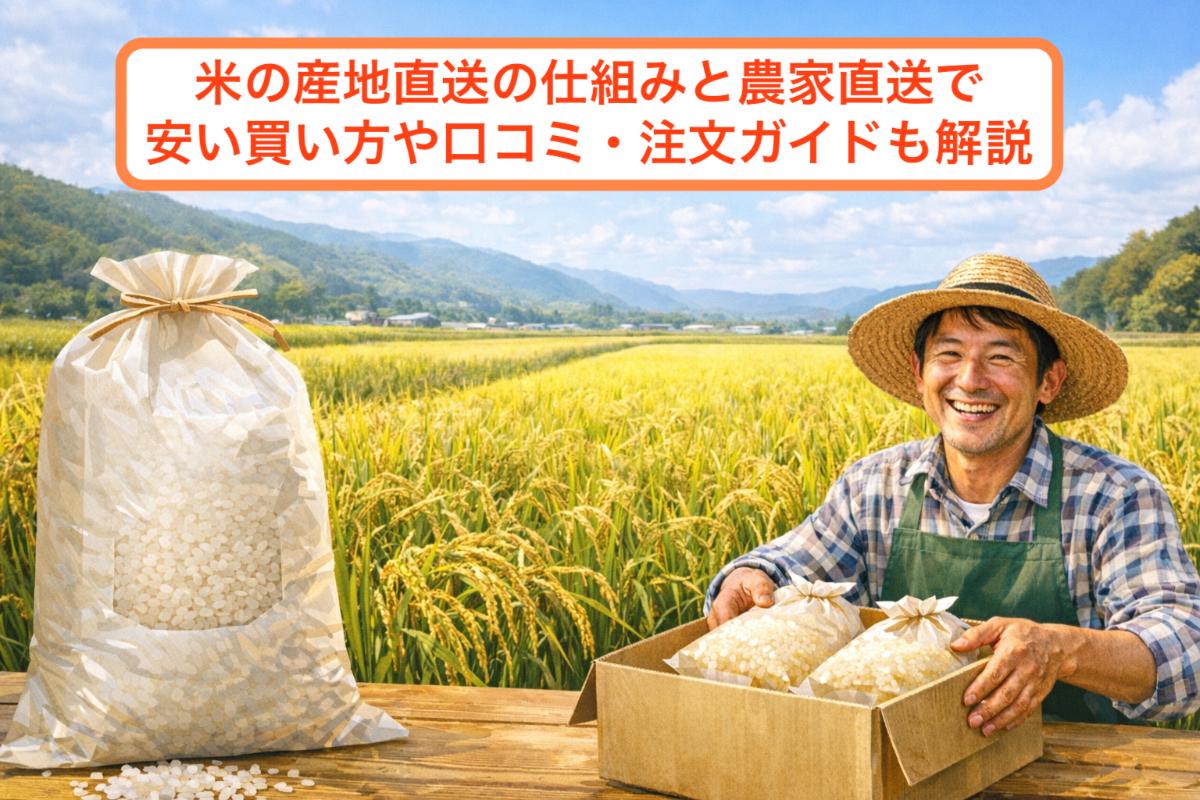 農家直送米の争奪戦が激化！高騰する流通と食卓を直撃する舞台裏