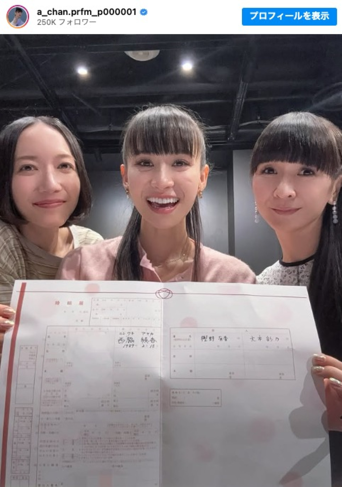 パヒュームで結婚してる人は誰？2026年現在の熱愛と旦那の真相