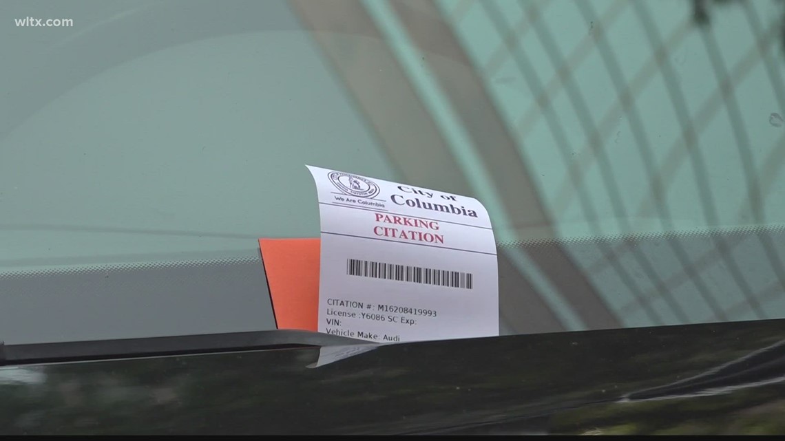 City of Columbia Parking Citation