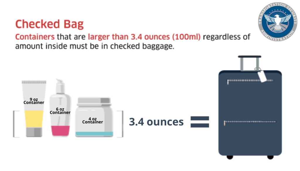 Can You Check Large Liquids on a Plane