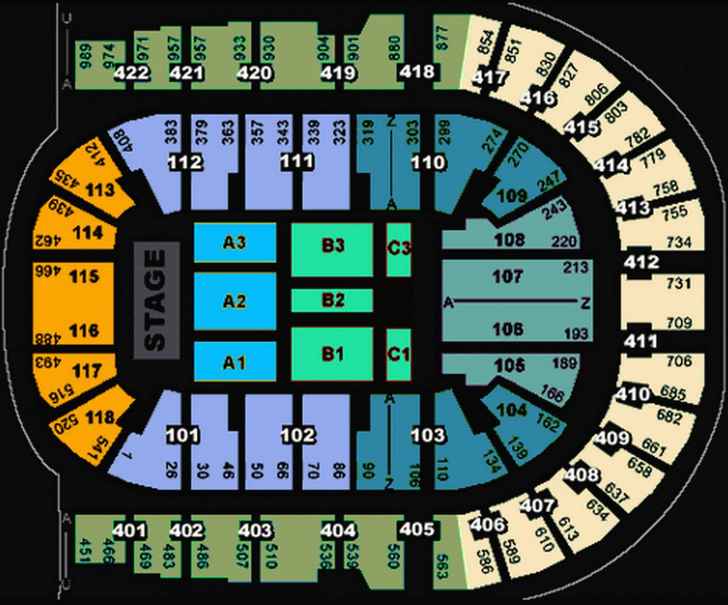 Best Seats at O2 Arena London