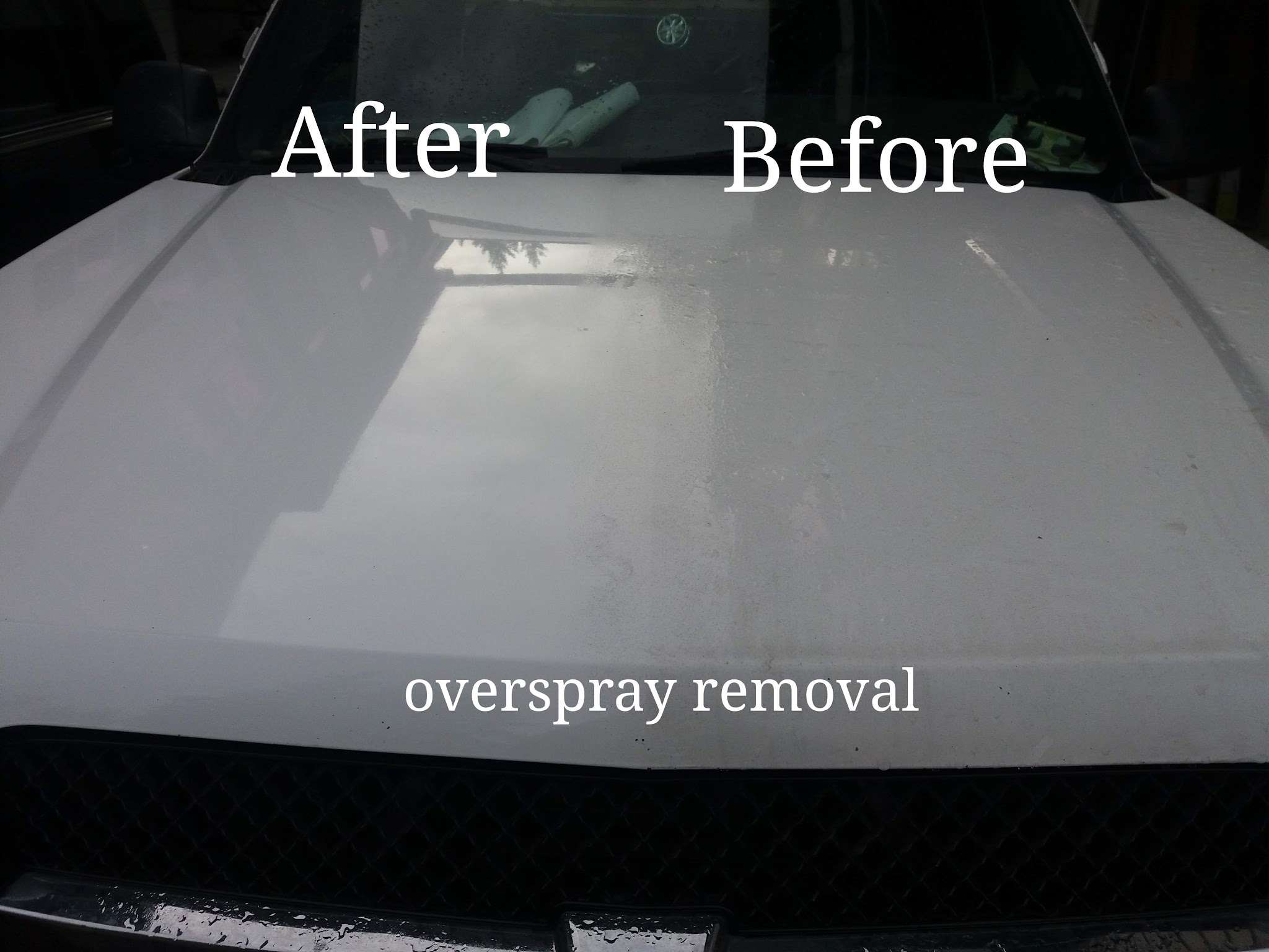Paint Overspray on Car