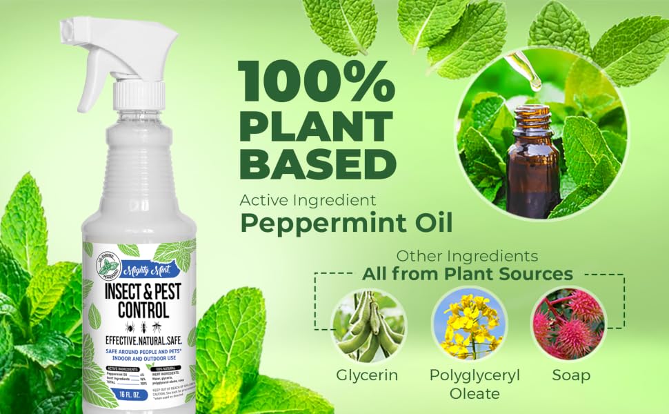 Peppermint Oil as an Insect Repellent