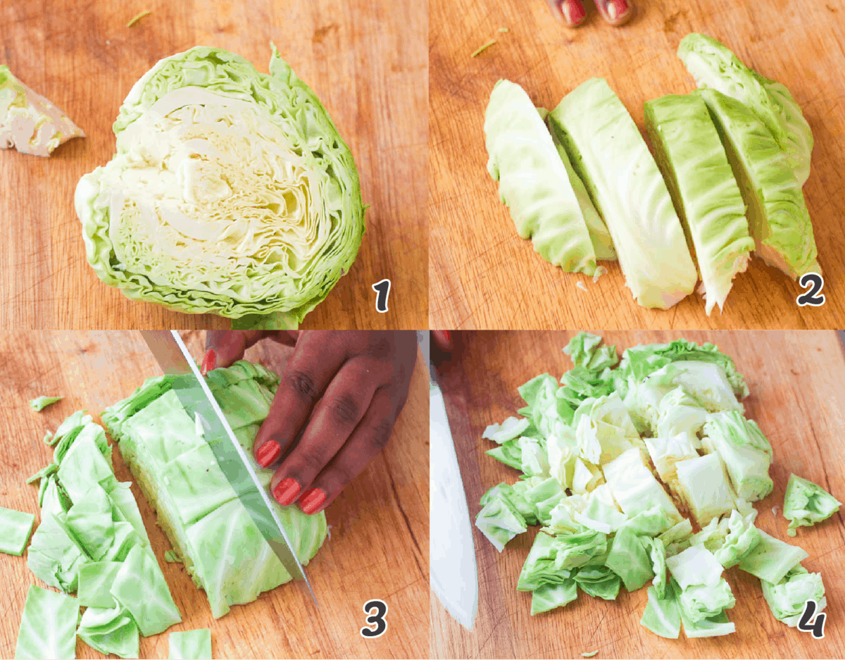 How to Chop a Cabbage