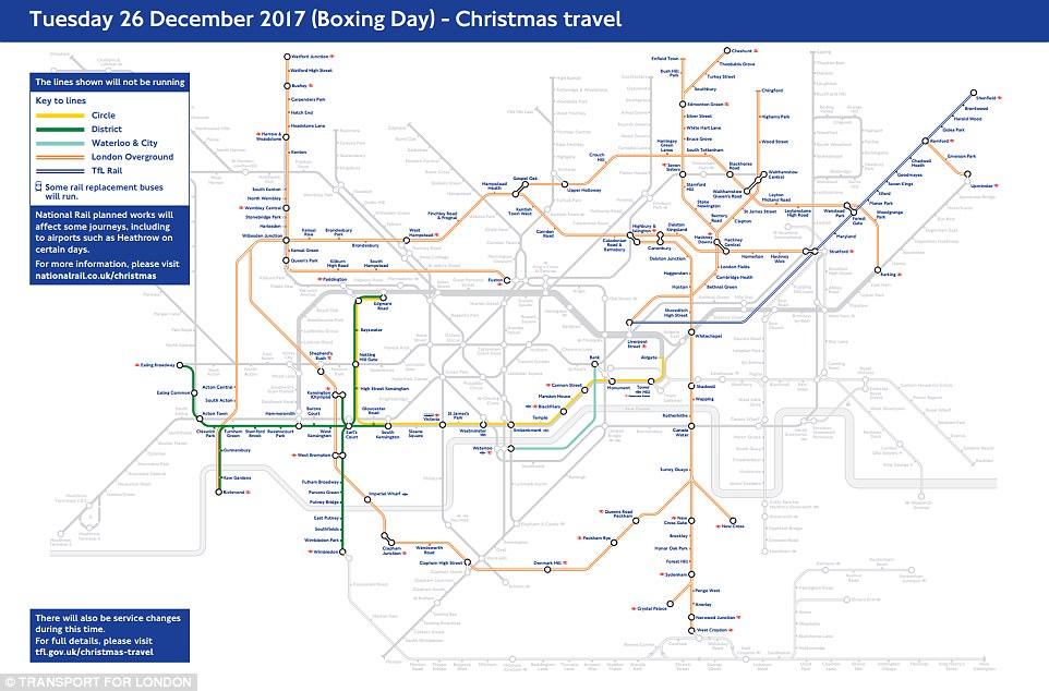 Does London Underground Run on Boxing Day