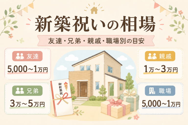 【2026年最新】兄弟の新築祝い相場に異変？インフレとタイパ重視で変わる「新築祝い」のリアルな予算とマナー