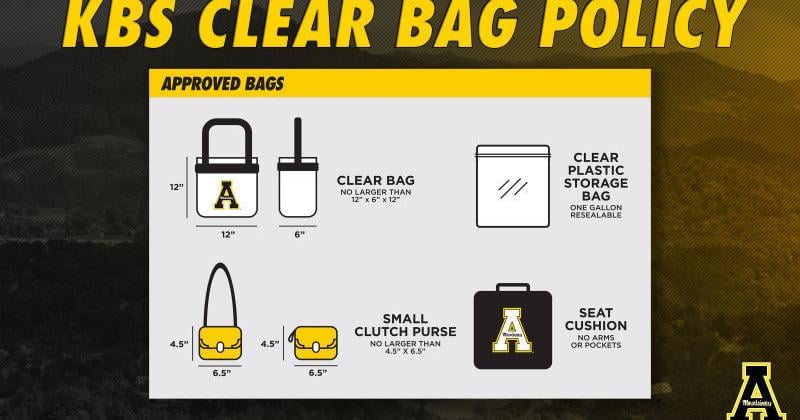 Asu Football Bag Policy 2026