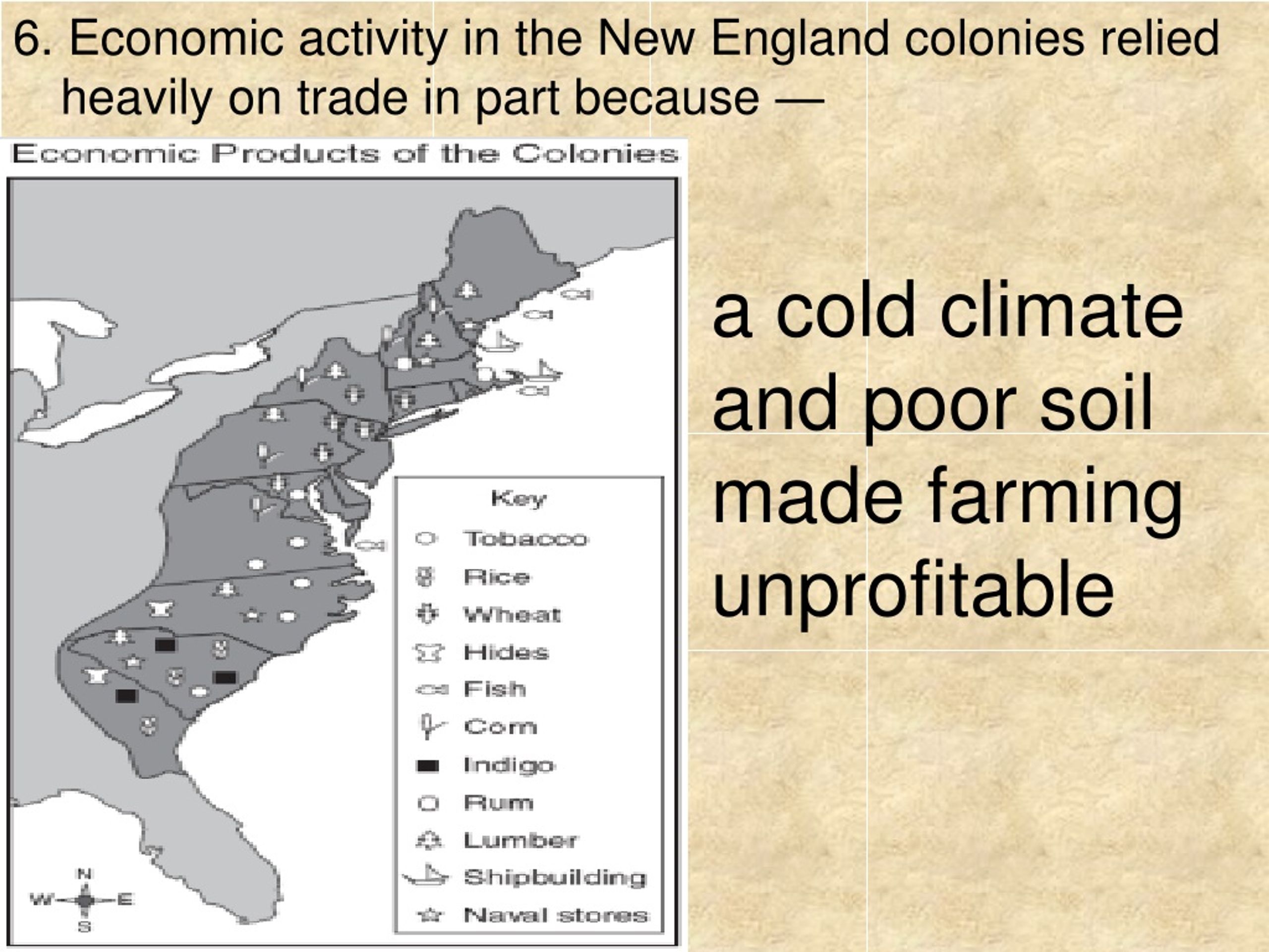 What Were the Economic Activities of the New England Colonies