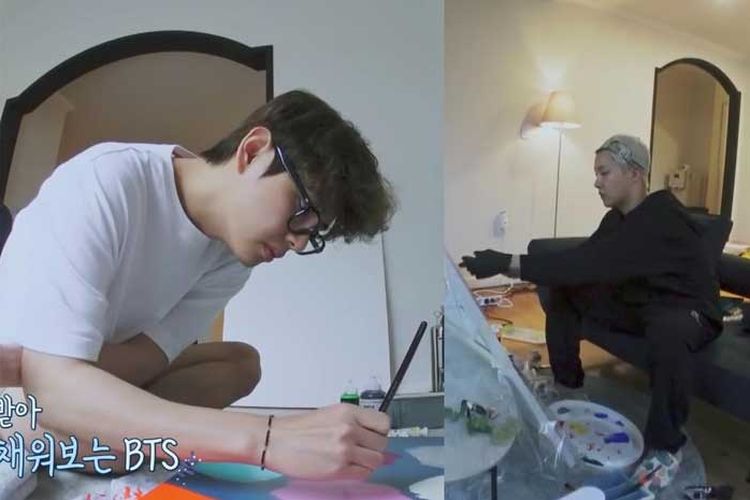 J Hope Painting in the Soop