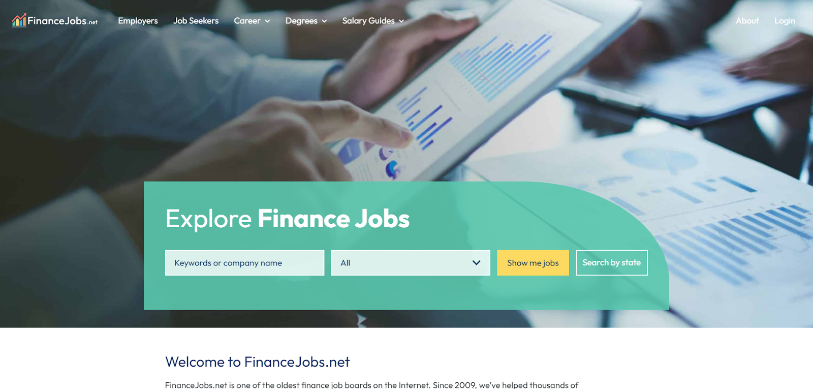 Finance Job Sites