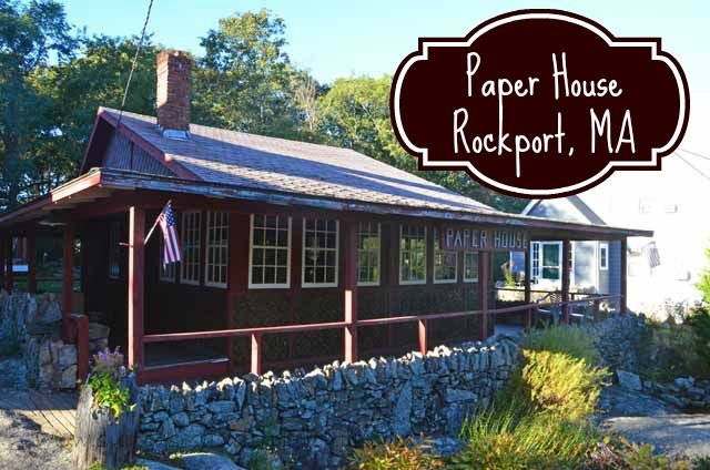 Newspaper House in Rockport Ma