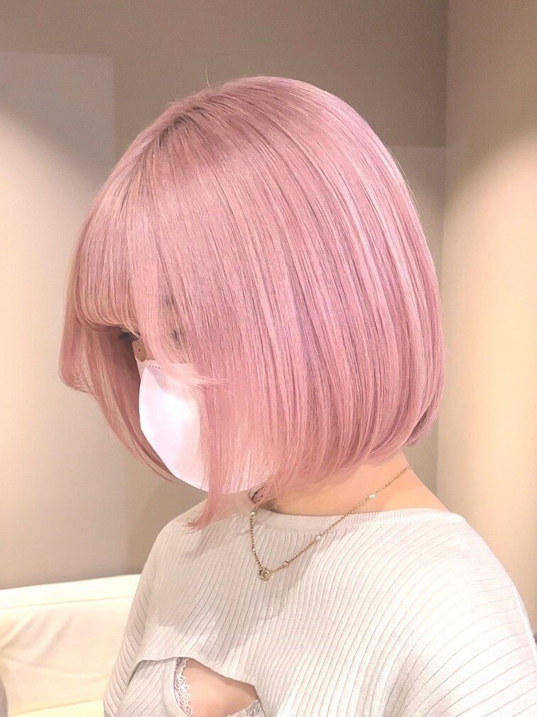 さくらピンク髪色で圧倒的垢抜け！ブリーチ有無と似合わせ完全解剖