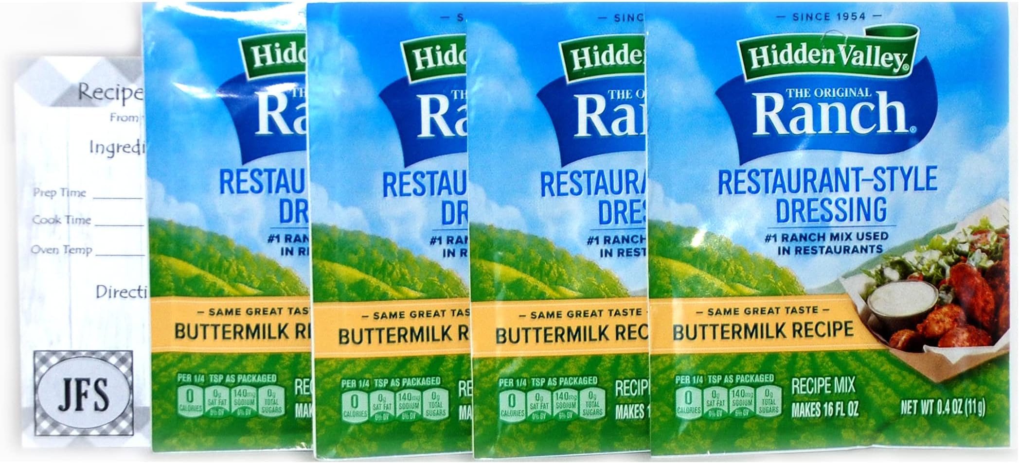 How Much Is 1 Packet of Ranch Seasoning