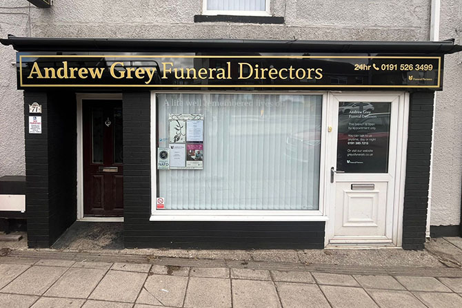 Andrew Grey Funeral Directors Easington Lane