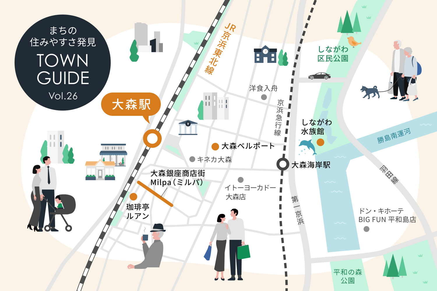 品川隣接エリアの隠れた本命——「大森 駅」が2026年に30〜40代の理想都市として脚光を浴びる圧倒的理由