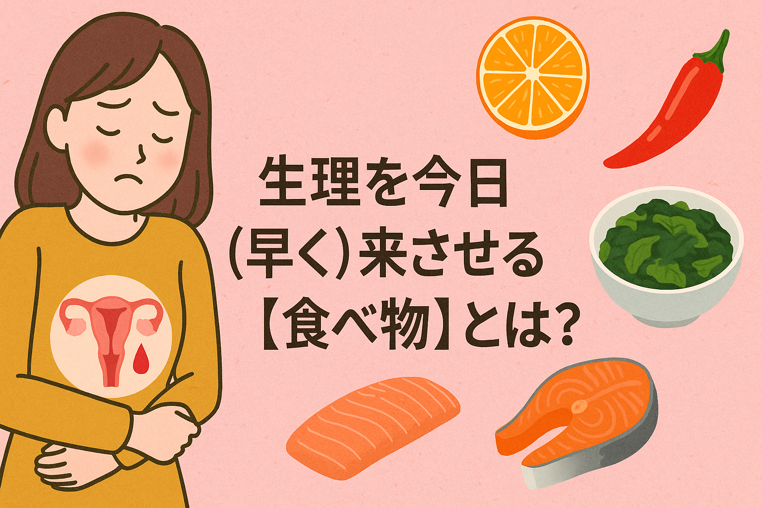 生理を早く来させる方法は？噂の裏ワザ検証とピルで確実に早める全手順