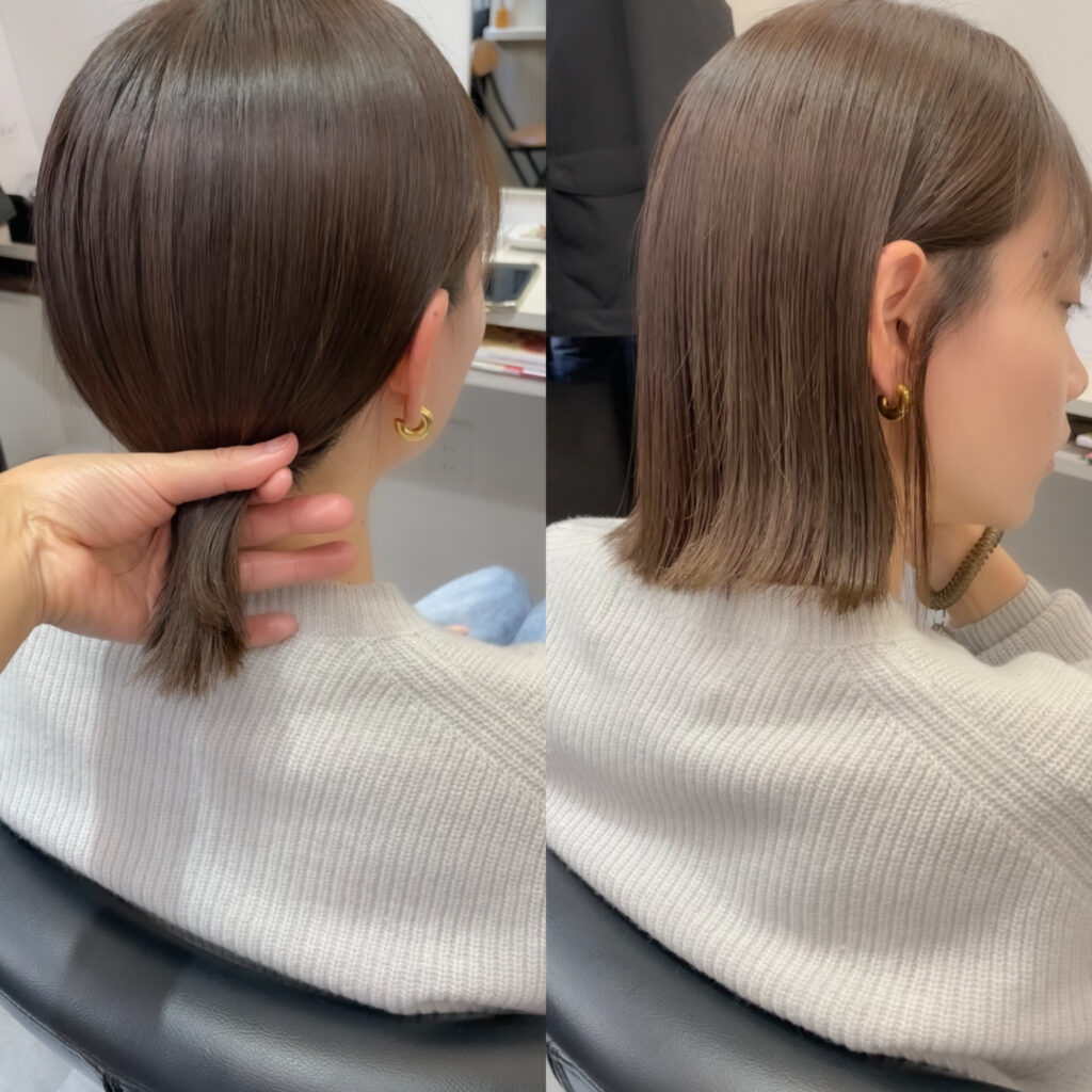 髪がくくれる長さの境界線！ボブ・ショートの失敗しないオーダー術