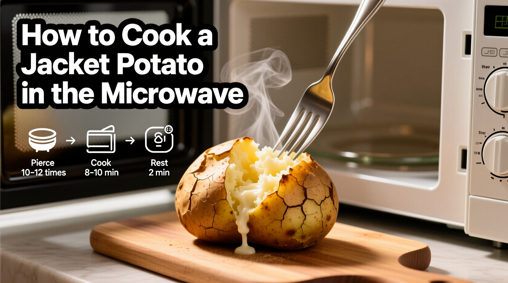 How Long to Microwave a Jacket Potato