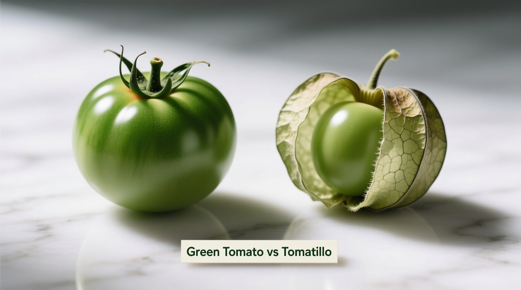 Are Tomatillos the Same as Green Tomatoes