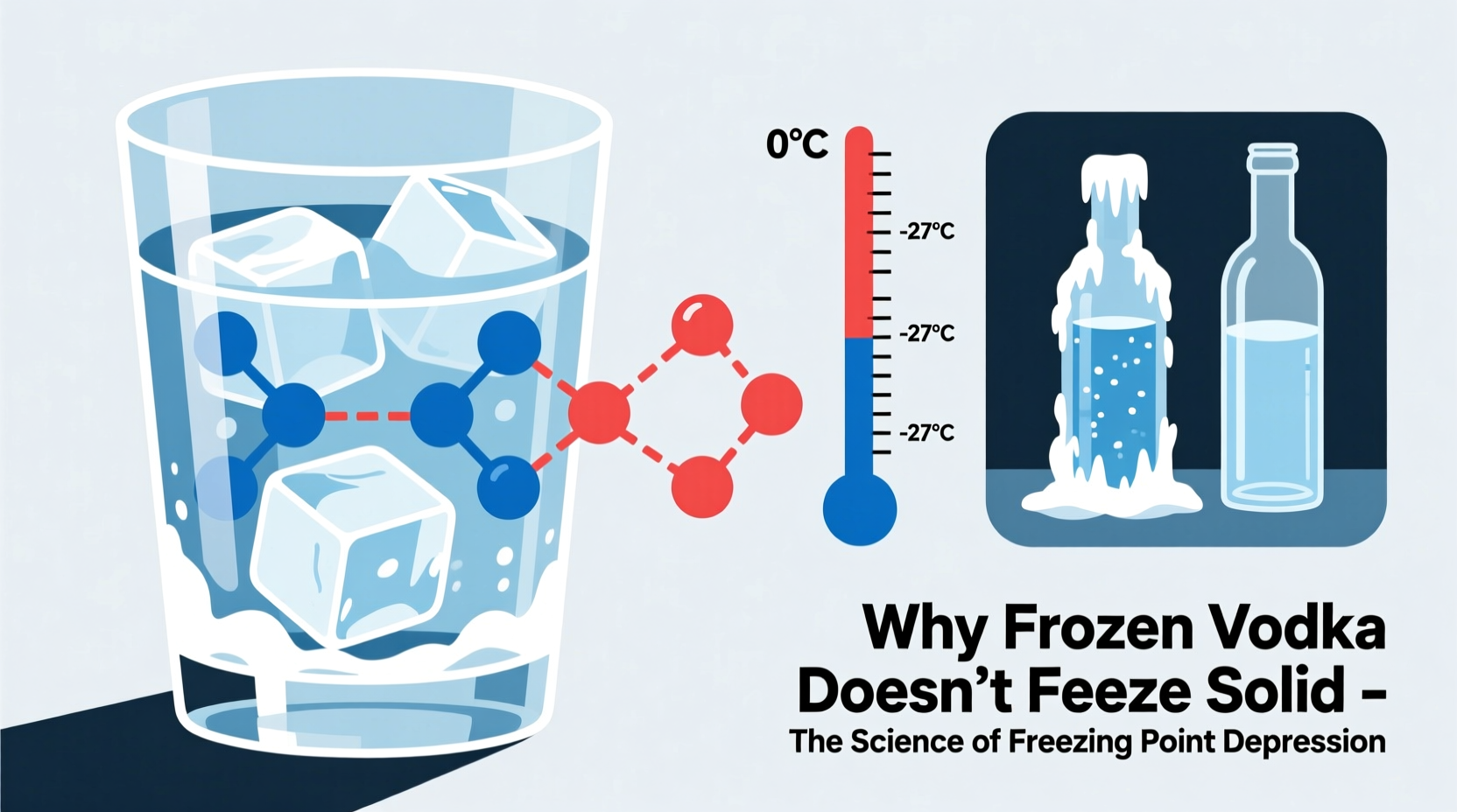 Why Vodka Doesn't Freeze