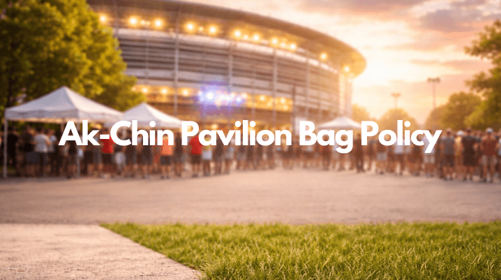 Ak Chin Pavillion Bag Policy