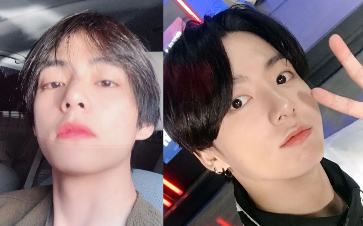 V Takes off His Shirt in Front of Jungkook
